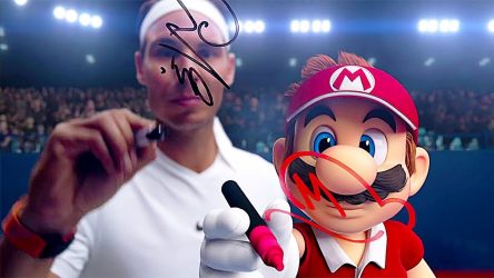 Image d'illustration pour l'article : Mario Tennis Aces : Nadal affronte Mario dans une publicité surprenante