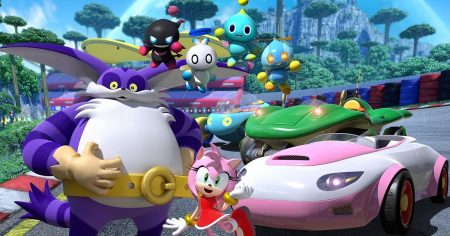 Image d'illustration pour l'article : Amy, Big the Cat et les Chao rejoignent Team Sonic Racing