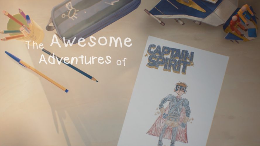 Image d\'illustration pour l\'article : Les Aventures Extraordinaires de Captain Spirit est disponible, notre avis