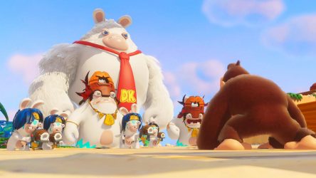 Image d'illustration pour l'article : E3 2018 : Mario + Lapins Crétins annonce le DLC Donkey Kong Adventure