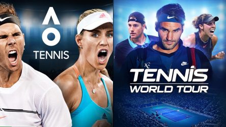 Image d'illustration pour l'article : AO Tennis International ou Tennis World tour, quel jeu de tennis choisir ?