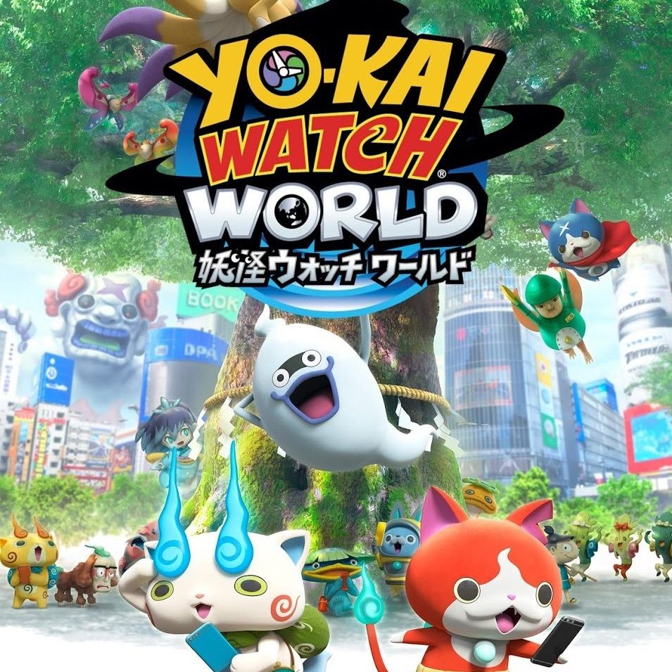 Jaquette d'Yo-kai Watch World