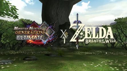 Image d'illustration pour l'article : Monster Hunter Generations Ultimate et Zelda : Breath of the Wild collaborent