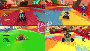 Nickelodeon kart racers - multijoueur