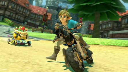 Image d'illustration pour l'article : Mario Kart 8 Deluxe se met à l'heure de Breath of the Wild