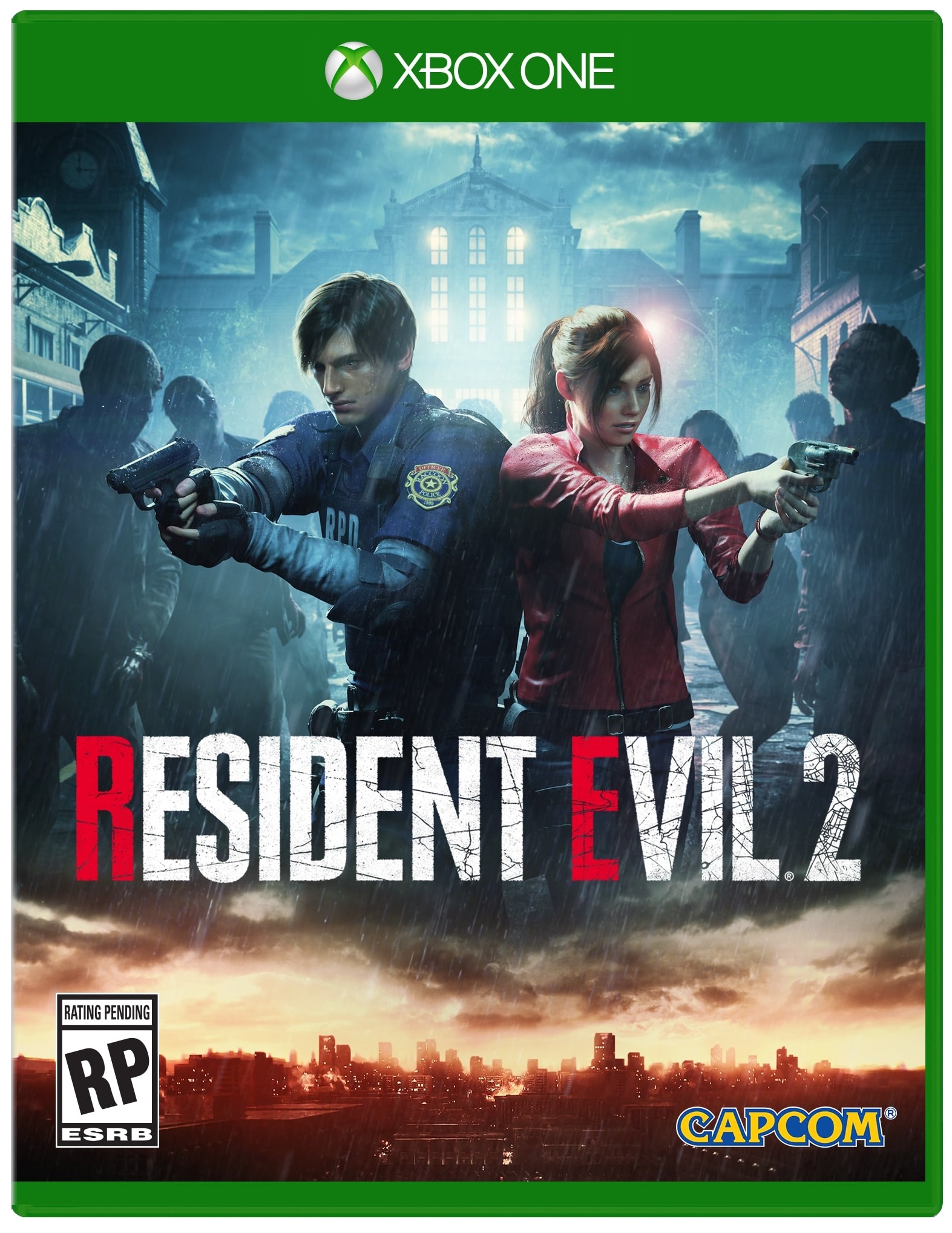 Resident evil 2 remake jaquette 1 2