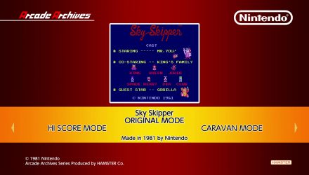 Image d'illustration pour l'article : SkySkipper rejoint la gamme Arcade Archives cette semaine