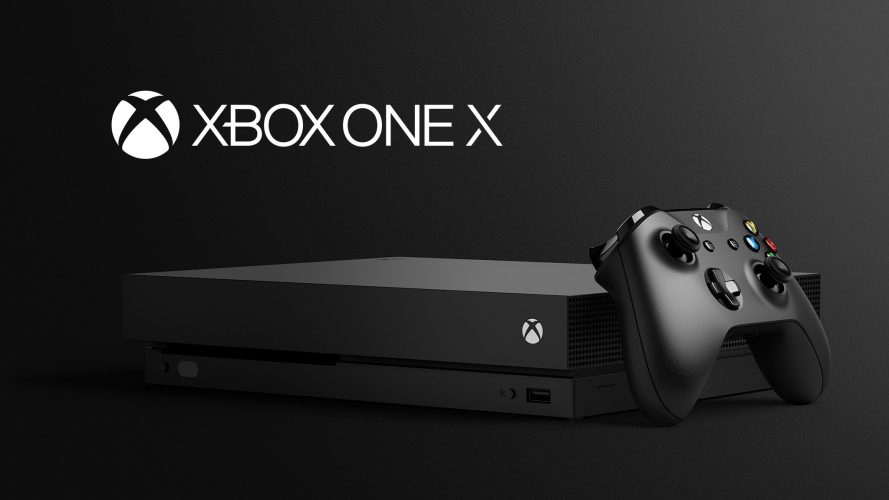 Xbox One X promo