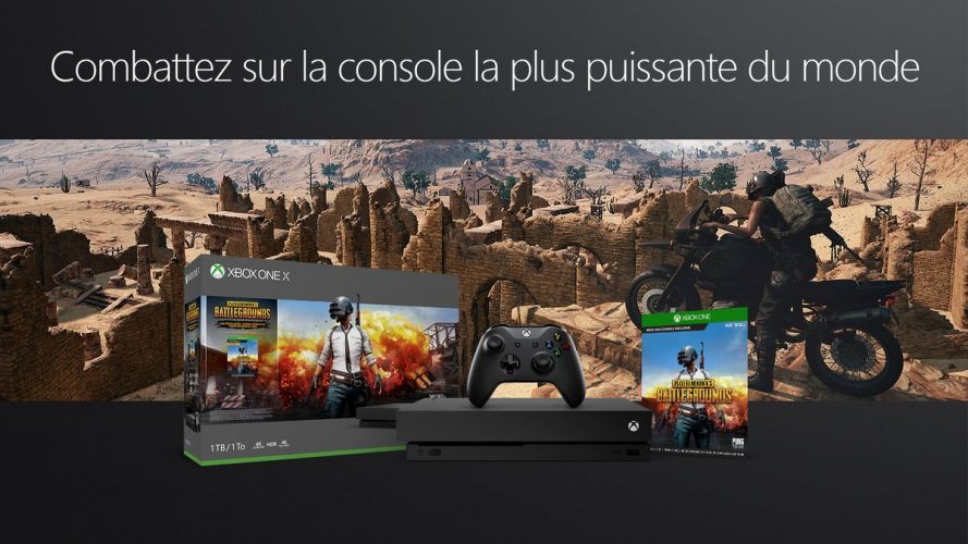 Xbox One X PUBG