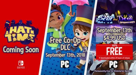 Image d'illustration pour l'article : A Hat in Time : un portage Switch et une extension annoncés