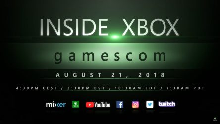 Image d'illustration pour l'article : Un Inside Xbox à l'occasion de la Gamescom, le 21 août