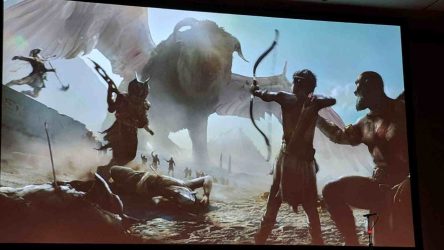 Image d'illustration pour l'article : God of War : un concept art montre que le titre aurait pu intégrer la mythologie égyptienne