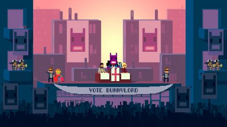 Image d'illustration pour l'article : Not A Hero : Super Snazzy Edition lance sa sortie explosive sur Switch