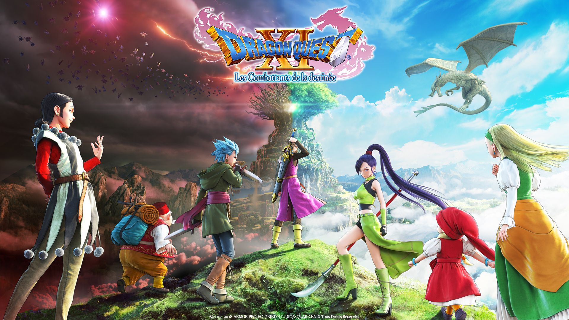 Dragon Quest Xi Les Personnages Se Présentent Dans Un Trailer