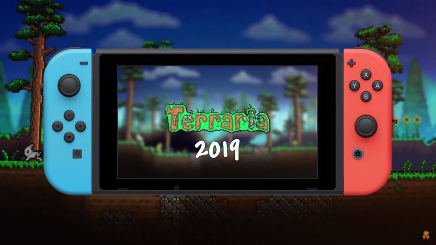 Gamescom : terraria débarquera sur switch l'année prochaine