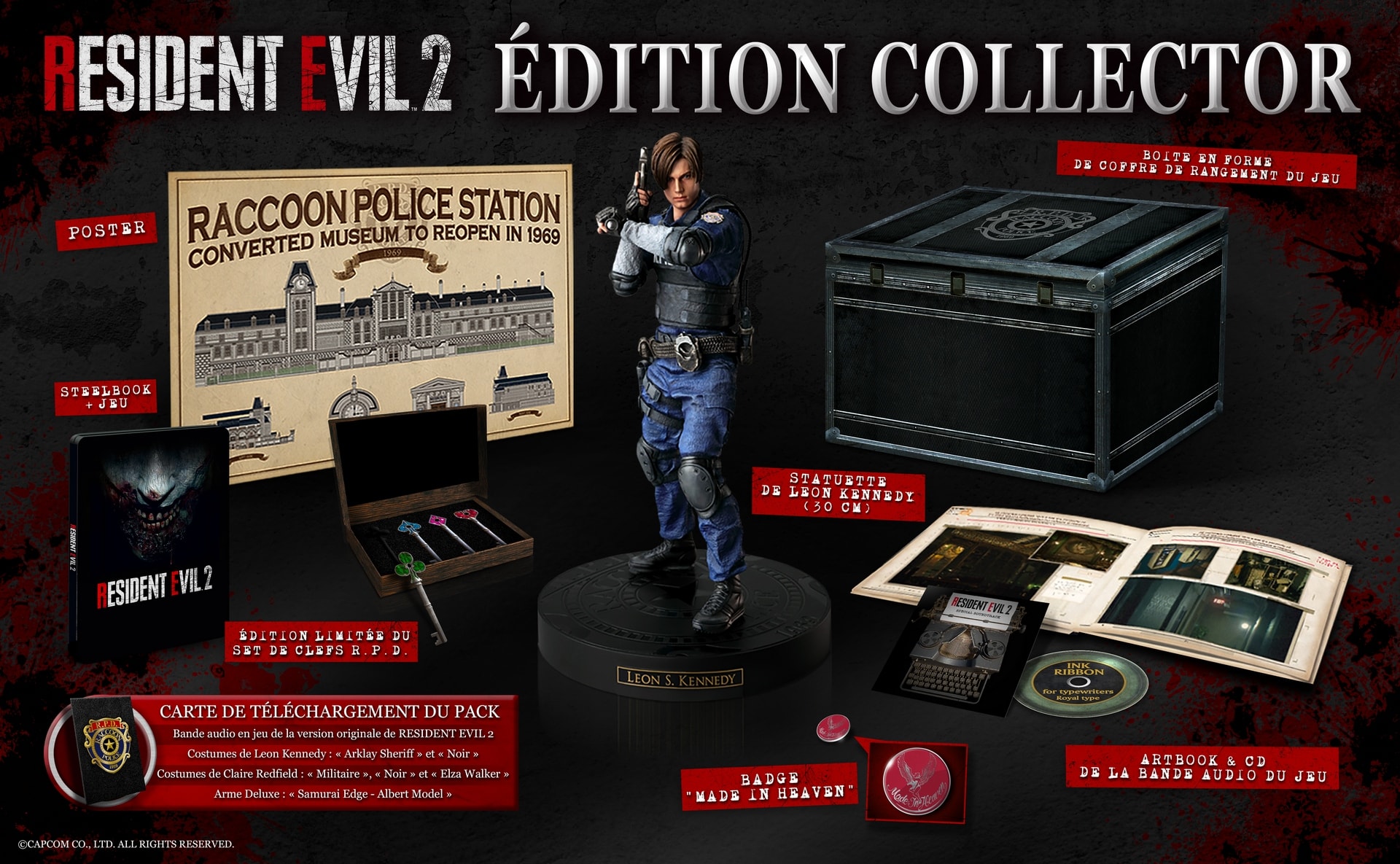 Collector resident evil 2 remake europe