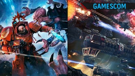 Image d'illustration pour l'article : Gamescom 2018 : Premier avis en vidéo sur Space Hulk : Tactics et Battlefleet Gothic Armada 2
