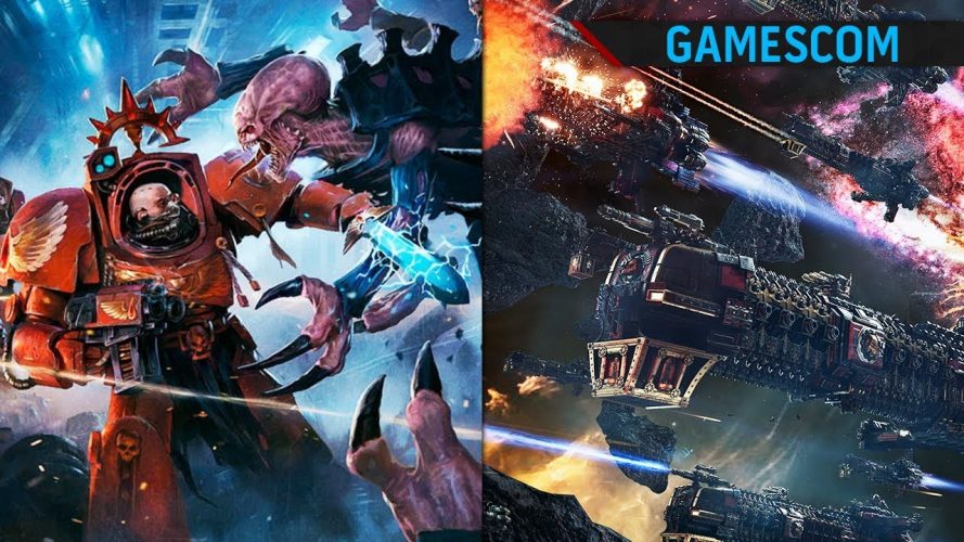 Image d\'illustration pour l\'article : Gamescom 2018 : Premier avis en vidéo sur Space Hulk : Tactics et Battlefleet Gothic Armada 2