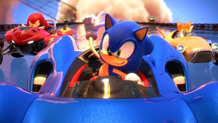 Image d'illustration pour l'article : Team Sonic Racing montre son jeu en équipe