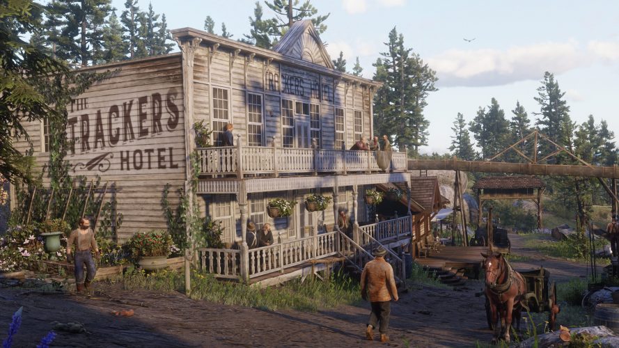 Red Dead Redemption 2 illustre plusieurs de ses villes
