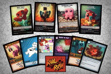 Image d'illustration pour l'article : Super Meat Boy : bientôt un jeu de cartes