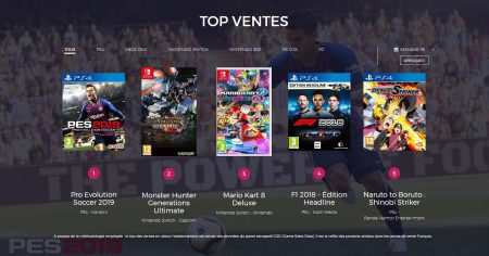 Image d'illustration pour l'article : Top des ventes jeux vidéo semaine 35 (03/09 – 09/09)