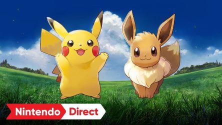Image d'illustration pour l'article : Pokémon Let's Go Pikachu / Let's Go Evoli s'offre un trailer au Nintendo Direct