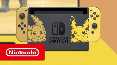 Image d'illustration pour l'article : Pokémon Let's Go Pikachu & Evoli : Une Switch édition limitée aux couleurs des jeux