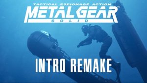 Image d'illustration pour l'article : Metal Gear Solid : L’introduction a droit à un remake en 4K recréée par des fans