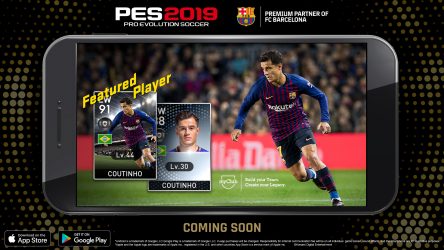 Image d'illustration pour l'article : PES 2019 fera son entrée sur mobiles en décembre