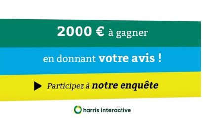 Image d'illustration pour l'article : Participez au sondage et essayez de gagner 2000€ en donnant votre avis