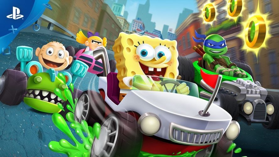 Image d\'illustration pour l\'article : Nickelodeon Kart Racers passe Gold et débarquera le 23 octobre