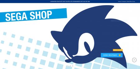 Image d'illustration pour l'article : Sega ouvre sa boutique Européenne officielle en ligne