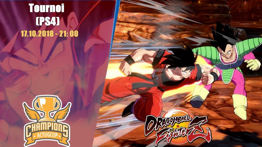 ActuGCup : Un tournoi Dragon Ball FighterZ ce mercredi 17 octobre avec des lots à gagner