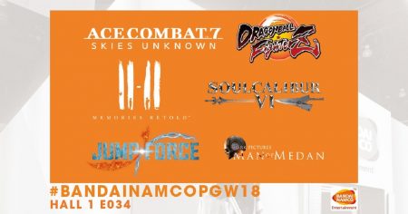 Image d'illustration pour l'article : Bandai Namco annonce son lineup pour la Paris Games Week 2018