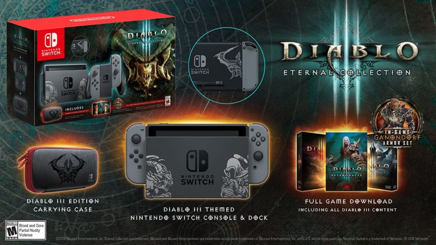 Image d\'illustration pour l\'article : Un bundle Switch pour Diablo III : Eternal Collection