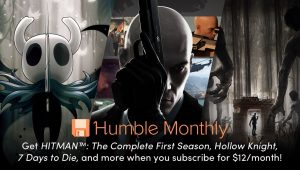 Image d'illustration pour l'article : Hollow Knight et Hitman au programme du Humble Monthly
