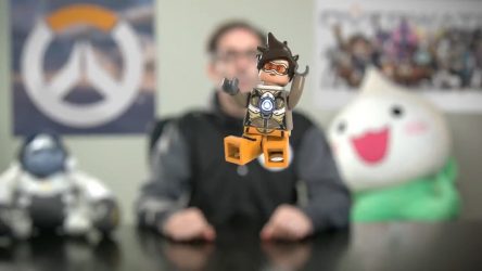 Image d'illustration pour l'article : Les LEGO Overwatch arrivent et Jeff Kaplan nous présente celui de Tracer