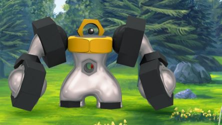 Image d'illustration pour l'article : Pokémon Let's Go : Meltan est passé à la salle pour évoluer en Melmetal
