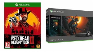 La Xbox One avec Red Dead Redemption 2 et un autre jeu à partir de 249€