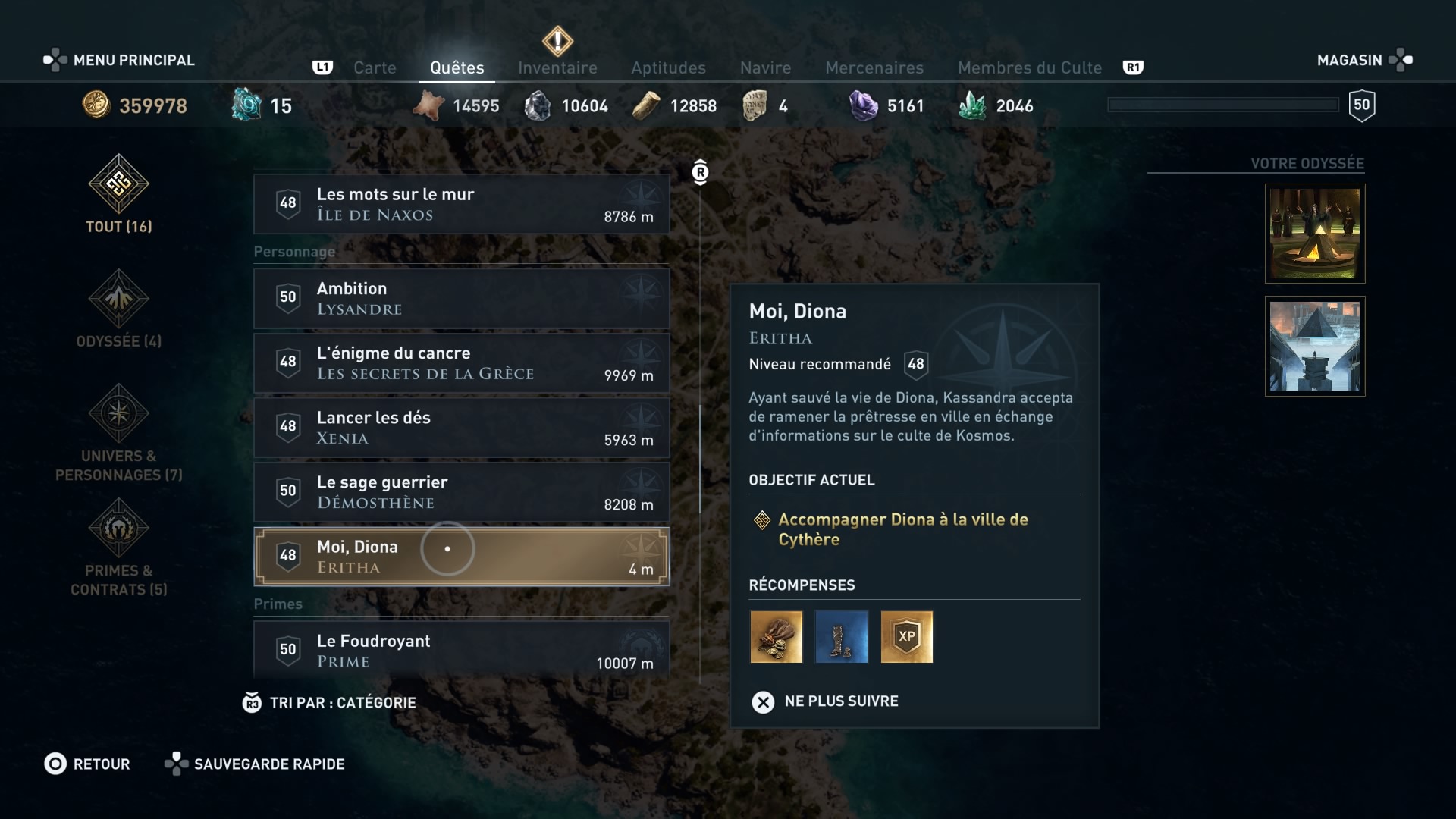 Moi, Diona Assassin