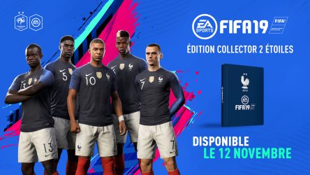 Image d'illustration pour l'article : FIFA 19 s'offre une édition collector 2 étoiles spéciale Champions du Monde