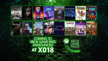 Image d'illustration pour l'article : X018 : 16 jeux rejoignent le Xbox Game Pass dont PUBG, Hellblade et Ori