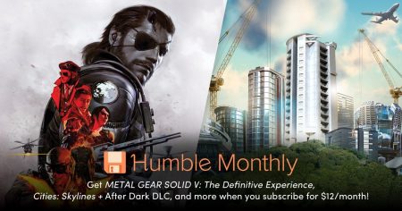 Image d'illustration pour l'article : Metal Gear Solid V et Cities Skyline dans le Humble Monthly de décembre