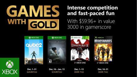Image d'illustration pour l'article : Games with Gold : Les jeux de décembre 2018 avec Dragon Age II