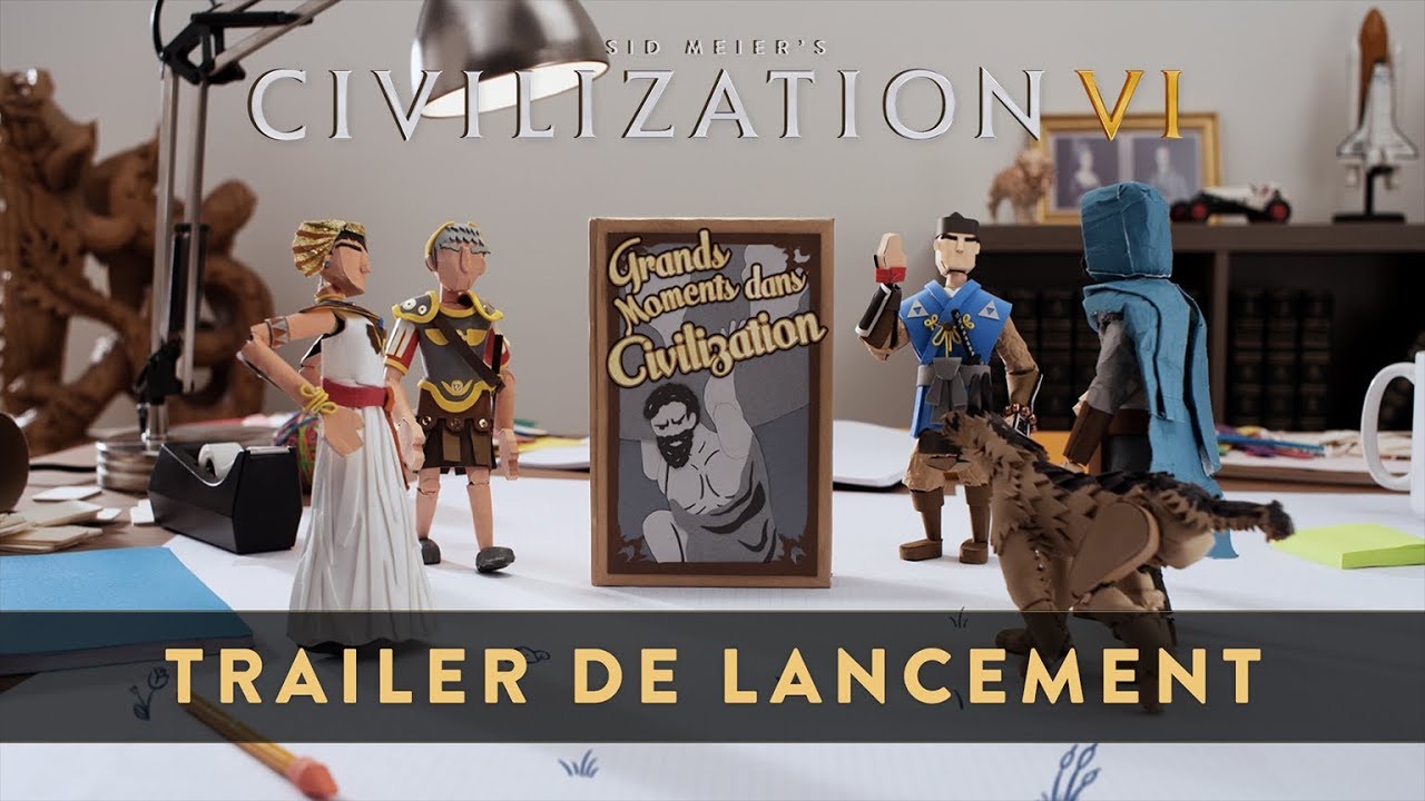 Civilization vi est disponible sur switch, le trailer de lancement