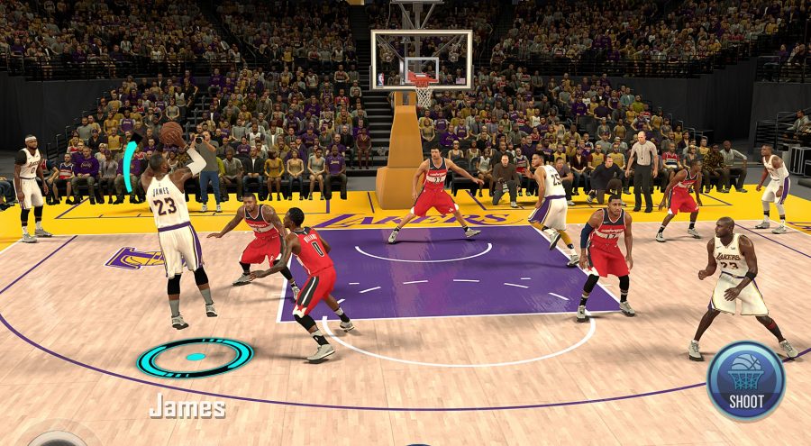 NBA 2K mobile pointe son nez sur iOS et bientôt sur Android