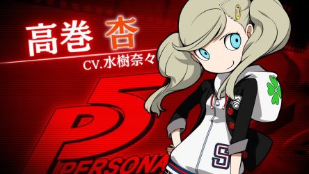 Image d'illustration pour l'article : Persona Q2: New Cinema Labyrinth fait prendre la pose à Ann Takamaki