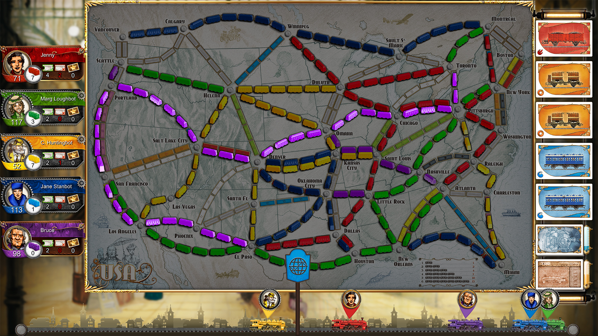 Ticket to ride 1 2