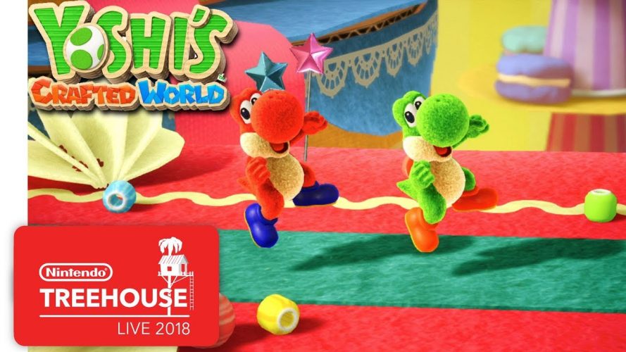 Image d\'illustration pour l\'article : Yoshi’s Crafted World : 29 minutes de gameplay dévoilées au Nintendo Treehouse